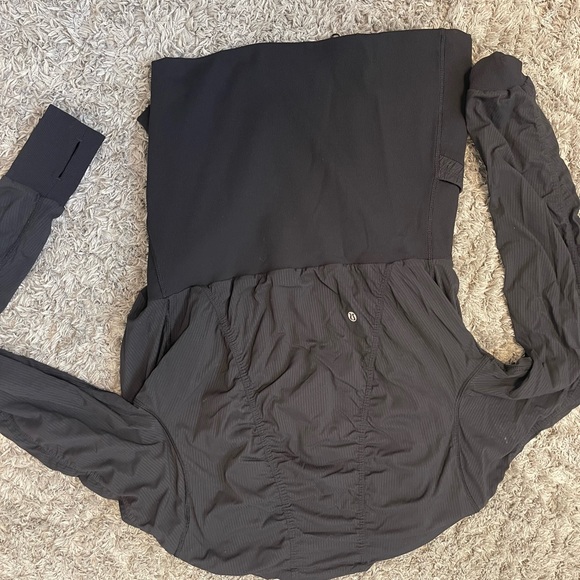 Lululemon Ribbed Black Jacket - Picture 2 of 5